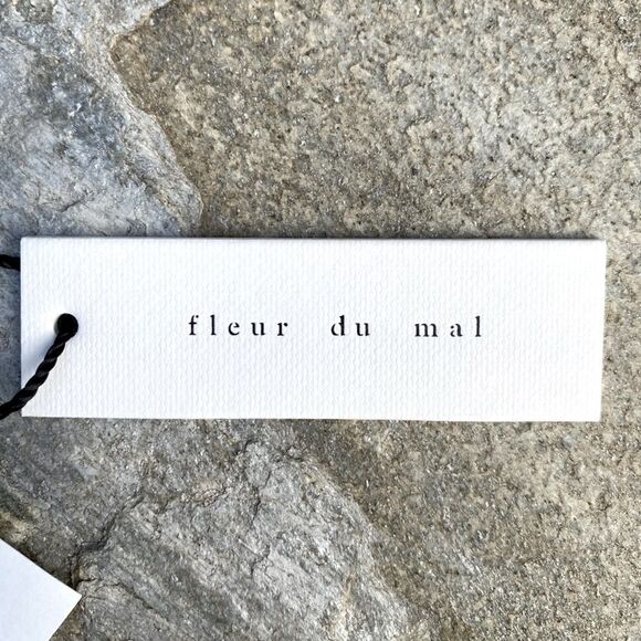 Fleur du Mal Black Butterfly Garter Belt. Size Small (2). New with Tag (NWT)! - Picture 11 of 16